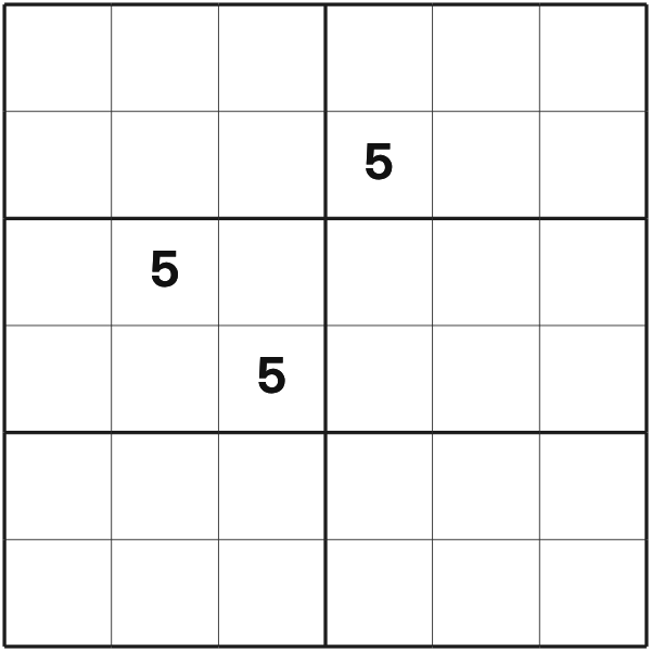 Sudoku 6x6 tutorial diagram 6