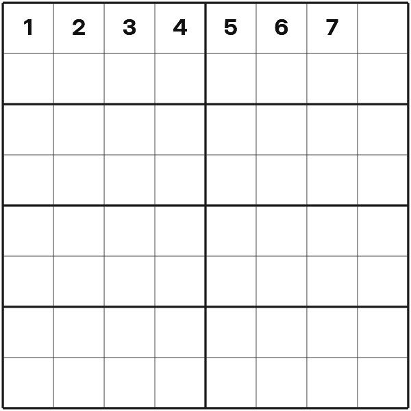 Sudoku 8x8 tutorial diagram 2