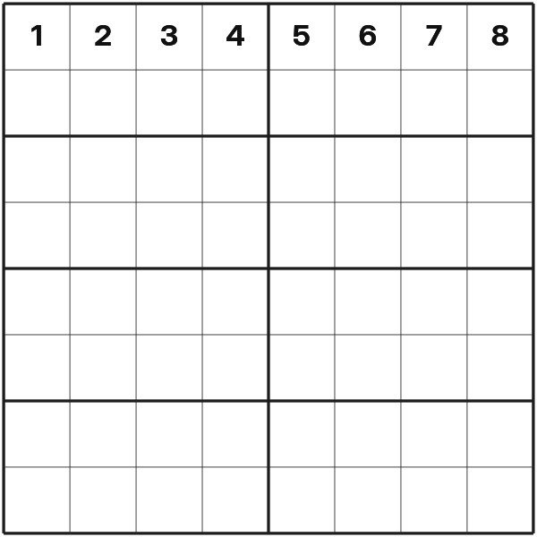 Sudoku 8x8 tutorial diagram 3
