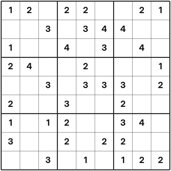 Sudoku Mine tutorial diagram 1