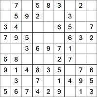 Classic Sudoku Puzzle